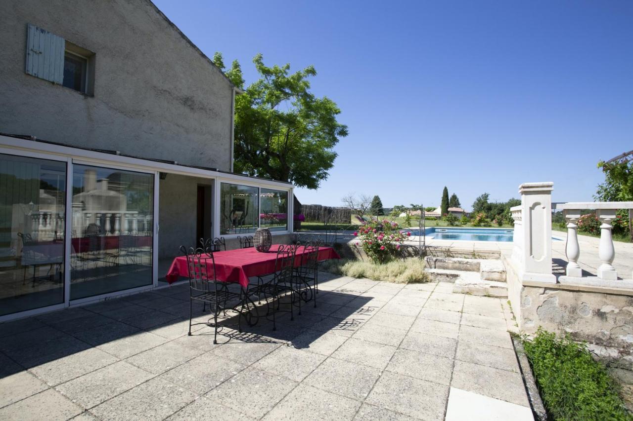 Villa Charmante A La Tour-D'Aigues Avec Piscine Privee Exterior foto